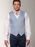 Wool Herringbone Gable Vest