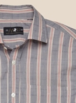 Brown Flannel Plaid Sport Shirt