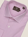 Blue Small Plaid Dress Shirt