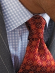 Blue Twill Check Shirt