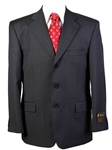 Charcoal Faded Stripe Suit