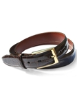M-Clip Alligator Belts - Dark Brown Alligator Belt BT-BRN-GATR - Exotic Belts and Wallets | Sam's Tailoring Fine Men's Clothing