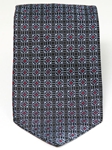 Red Dot Geometric Silk Tie