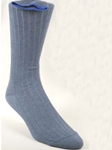Solid Rib Cotton Sock