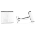 Robert Talbott Silver Mop Square Cuff Link LC1309-01 - Fall 2015 Collection Cuff Links | Sam's Tailoring Fine Men's Clothing