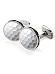 Golfball Boraded Round Cufflink | M-Clip New Cufflinks Collection 2016 | Sams Tailoring