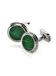 Dark Green Alligator Carved Cufflink  | M-Clip New Cufflinks Collection 2016 | Sams Tailoring