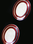Black Spotted Frog Cufflinks