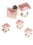 Black Spotted Frog Cufflinks