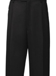 Wool/Cashmere Black Trouser