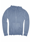 Capri Blue Men's Full Zip Hoodie | Georg Roth Sweaters & Hoodies | Sam's Tailoring Fine Men Clothing