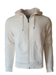 EggShell W/Sherpa Inline Fleece Zip Hoodie  | Georg Roth Sweaters & Hoodies | Sam's Tailoring Fine Men Clothing