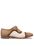 Olive Multi Ayna Tri Tone Summer Men's Oxford | Mezlan Shoes Collection | Sam's Tailoring Fine Men's Clothing