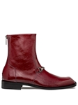 Burgundy Buscemi Hi-Shine Ornament Men's Boot | Mezlan Boots Collection | Sam's Tailoring Fine Men's Clothing