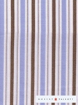 Light Blue and White Satin Stripe Custom Dress Shirt