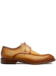 Dark Mustard Belmonte Patina Calf Derby Shoe | Mezlan Lace Ups Shoes Collection | Sam's Tailoring Fine Men's Clothing