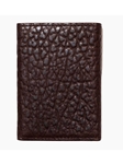 Brown Bison Tri-Fold Men's Wallet| Lejon Leather Wallets | Sam's Tailoring Fine Men's Clothing