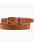 Cognac Cambridge Hand Painted Men's Belt | Lejon Leather Dress Belts | Sam's Tailoring Fine Men's Clothing