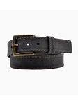Black Horse Leather Troubadour Men's Belt | Lejon Leather Causal Belts | Sam's Tailoring Fine Men's Clothing