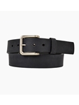 Black Oil-Tanned Harness Leather Pointer Belt | Lejon Leather Causal Belts | Sam's Tailoring Fine Men's Clothing