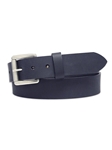 Black Saddle Leather Men's Pacifico Belt | Lejon Leather Causal Belts | Sam's Tailoring Fine Men's Clothing