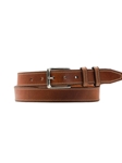 Brown Nickel Buckle Wrigley Men's Belt | Lejon Leather Causal Belts | Sam's Tailoring Fine Men's Clothing