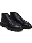 Black Moc-Toe Deerskin Men's Chukka Boot | Belvedere Studio Shoes | Sam's Tailoring Fine Men's Clothing