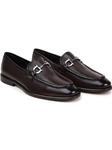 Brown Italian Deerskin Men's Horsebit Loafer | Belvedere Studio Shoes | Sam's Tailoring Fine Men's Clothing