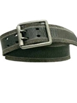 Black American Alligator Bombay Belt