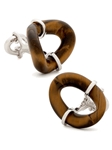 Black Spotted Frog Cufflinks