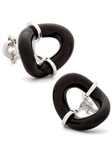 Black Spotted Frog Cufflinks