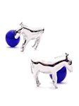 Black Spotted Frog Cufflinks