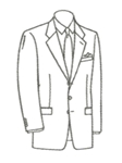 Model 442 All Wool Worsted Sportcoat