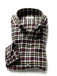 Striped Poplin with White Collar