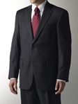 Hart Schaffner Marx Black Bone Worsted Suit 195389309054 - Suits | Sam's Tailoring Sam's Fine Men's Clothing