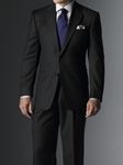 Navy with White Stripe Suit