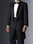 Navy Cashmere Overcoat