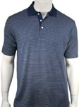 Stripe Jersey Short Sleeve Polo