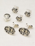 Spiral Cufflink