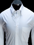 White Charles Collar Shirt
