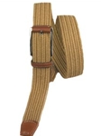 Italian Woven Waxed cotton Elastic Belt