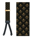 Black Classic Colorado Leather Brace