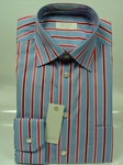 Blue Stripes Single Cuff Shirt