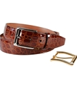 24K Etched Gold Plated Over Brass 1 inch Buckle