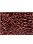 Black Alligator Double Billfold Wallet