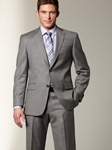 Hart Schaffner Marx Grey Plaid Suit 133928503183 - Suits | Sam's Tailoring Fine Men's Clothing