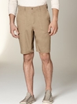 Flat Front Short with Double Belt Loops