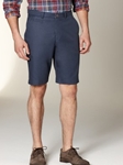 Flat Front Short with Double Belt Loops