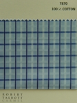 Light Blue and White Satin Stripe Custom Dress Shirt