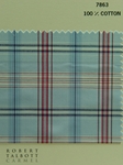 Light Blue and White Satin Stripe Custom Dress Shirt